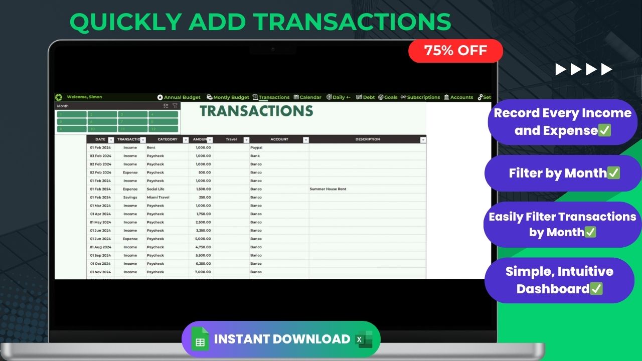 Personal Finance Tracker